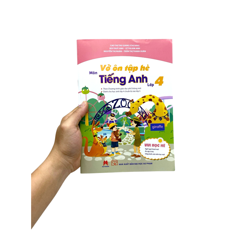 Vở Ôn Tập Hè Môn Tiếng Anh Lớp 4