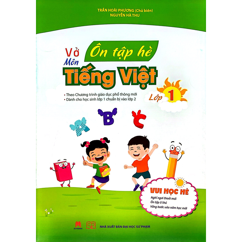 Vở Ôn Tập Hè Môn Tiếng Việt Lớp 1