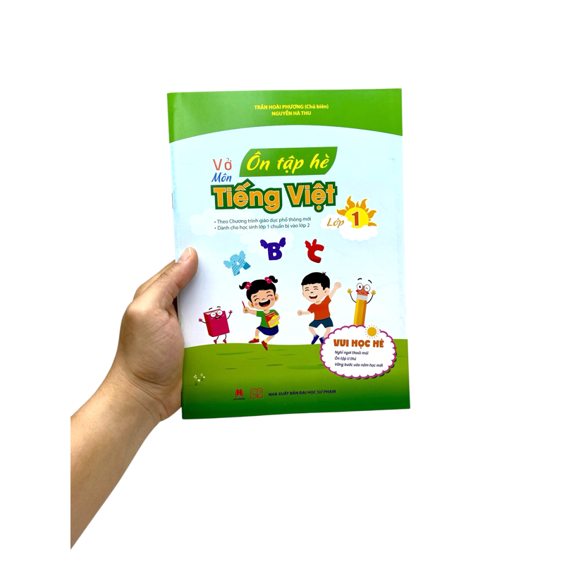 Vở Ôn Tập Hè Môn Tiếng Việt Lớp 1