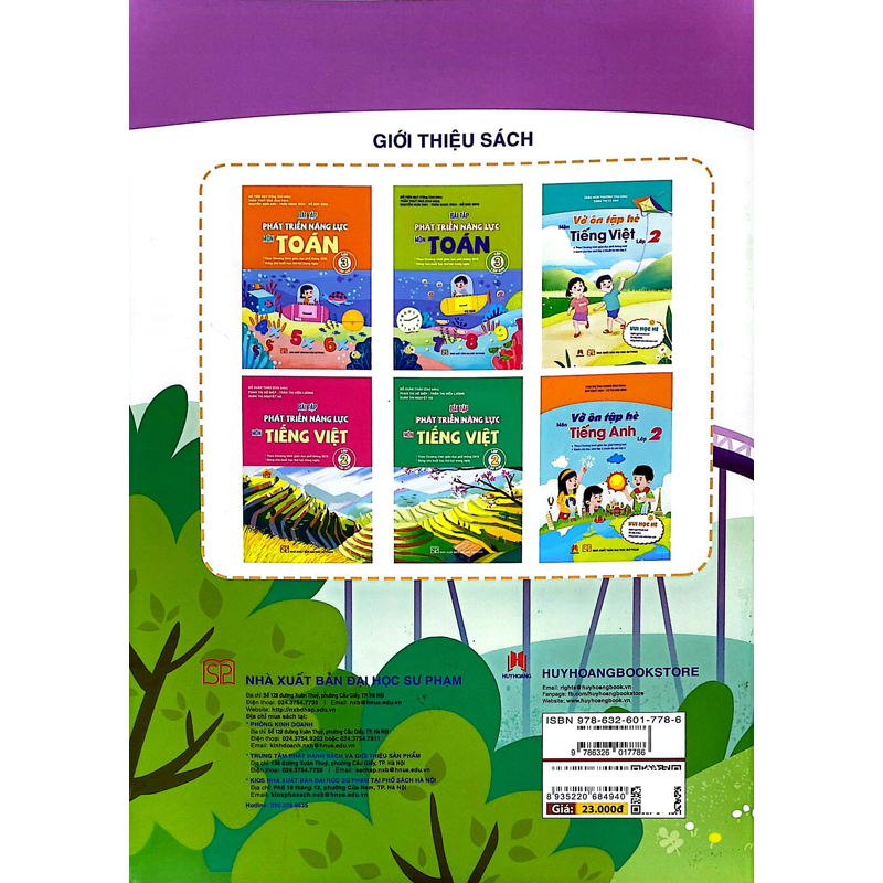 Vở Ôn Tập Hè Môn Toán Lớp 2