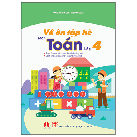 Vở Ôn Tập Hè Môn Toán Lớp 4