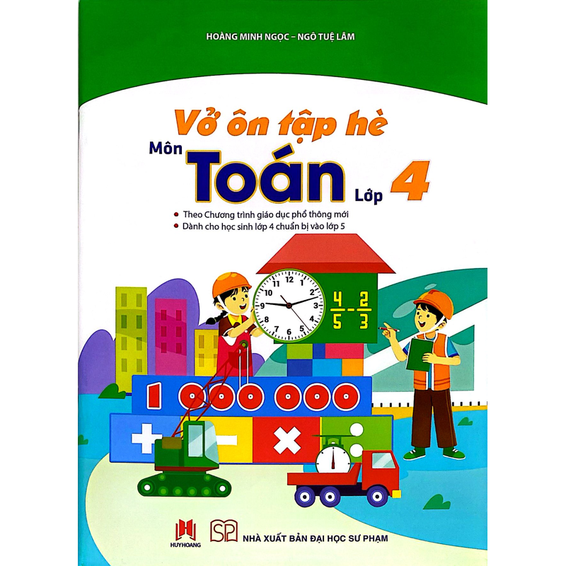Vở Ôn Tập Hè Môn Toán Lớp 4