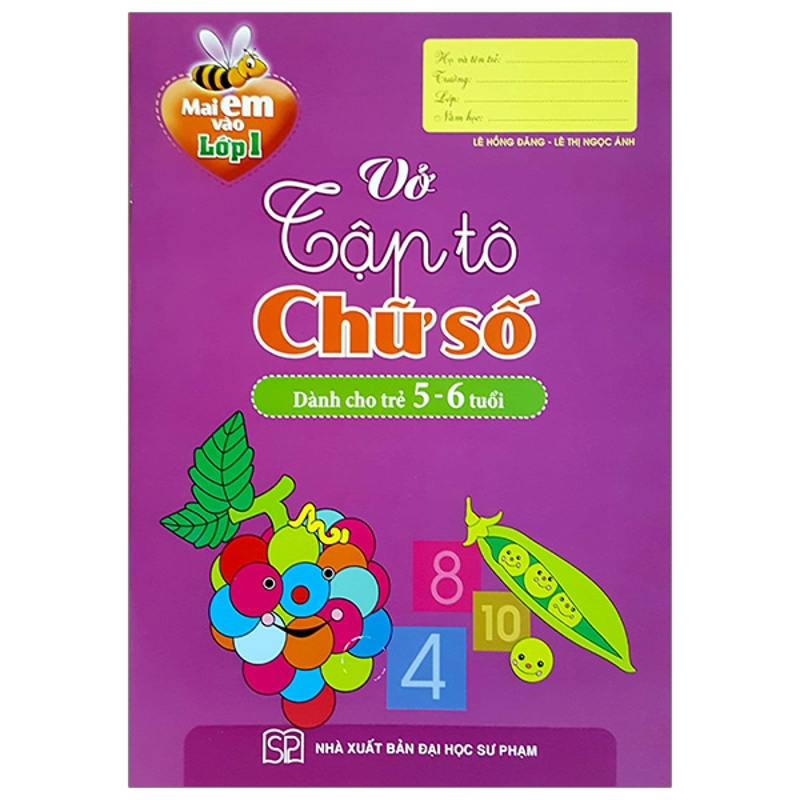 Vở Tập Tô Chữ Dành Cho Trẻ 5-6 Tuổi Tập 1