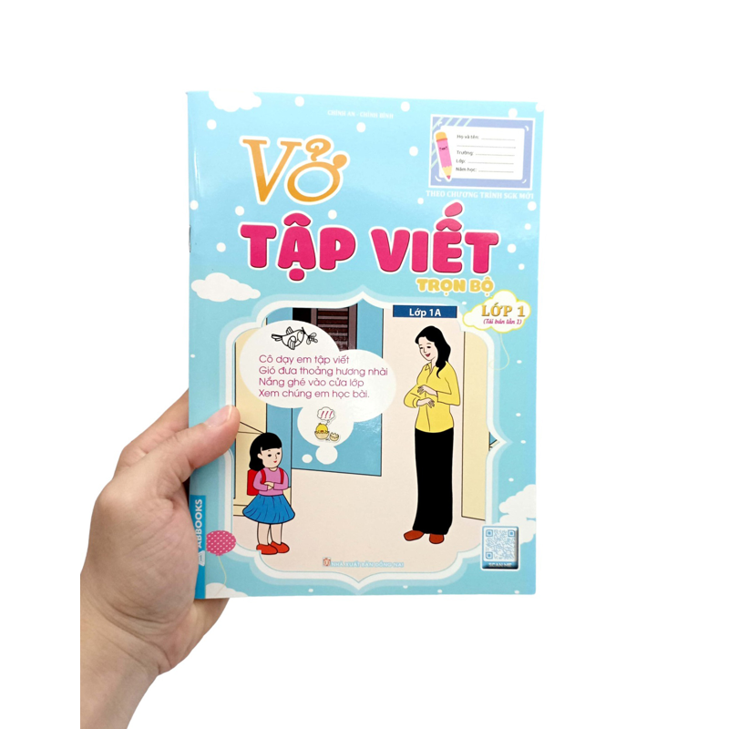 Vở Tập Viết Trọn Bộ Lớp 1 (Bộ 8 cuốn)