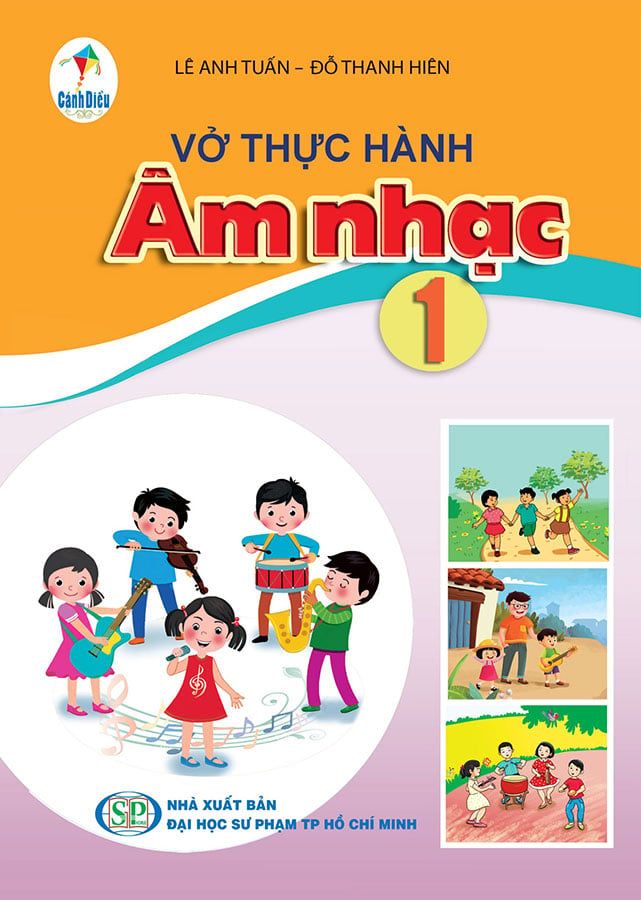 Vở Thực Hành Âm Nhạc Lớp 1 - Bộ Cánh Diều