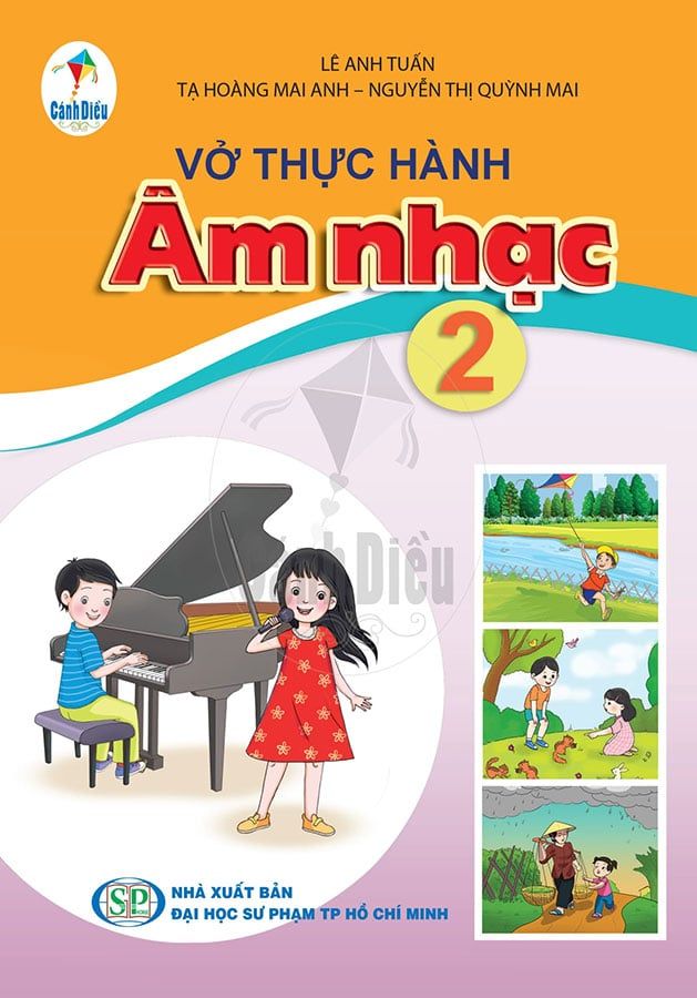 Vở Thực Hành Âm Nhạc Lớp 2 - Bộ Cánh Diều