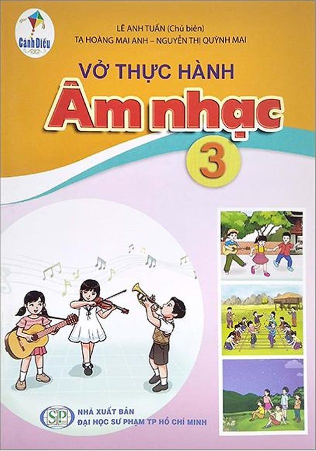 Vở Thực Hành Âm Nhạc Lớp 3 - Bộ Cánh Diều