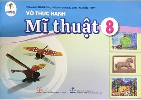 Vở Thực Hành Mĩ Thuật Lớp 8 - Bộ Cánh Diều