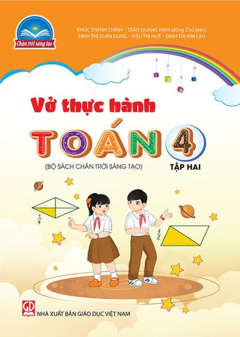 Vở Thực Hành Toán Lớp 4 Tập 2 - Bộ Chân Trời Sáng Tạo