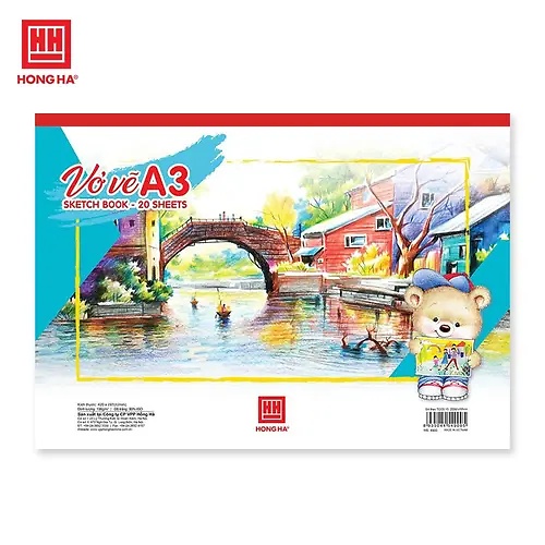 HH-Vở Vẽ A3 20 Tờ