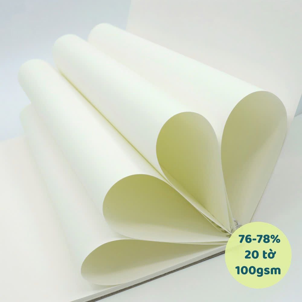 Hồng Hà - Vở Vẽ Lò Xo Ếch Cốm 20 Tờ A4 Đl: 100/76-78 8155