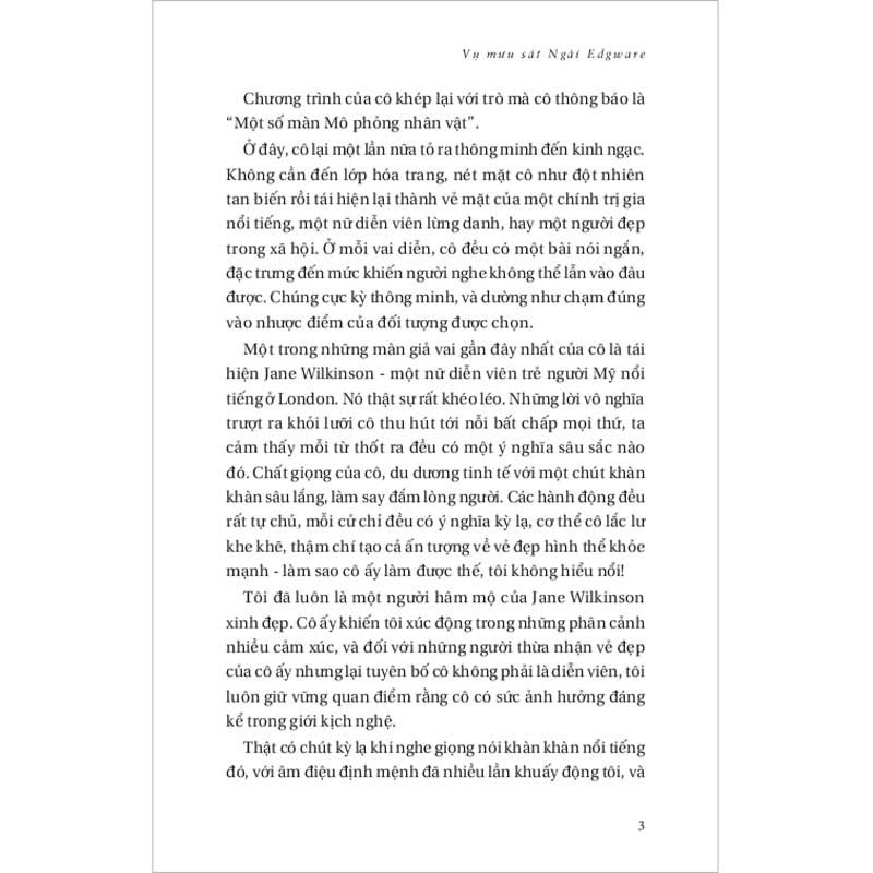 Vụ Mưu Sát Ngài Edgware