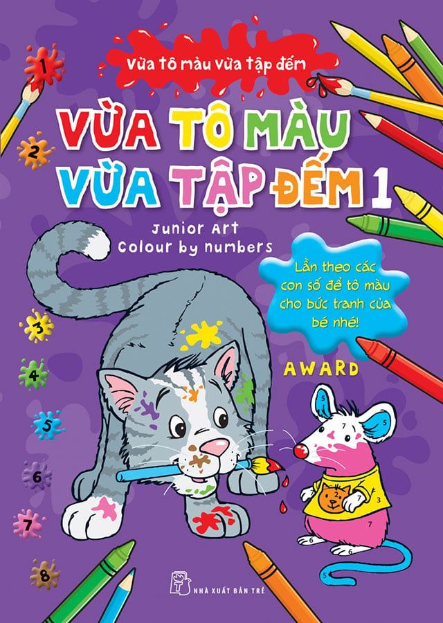 Vừa Tô Màu Vừa Tập Đếm - Tập 1