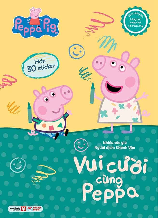 Sách Tương Tác - Cùng Học Cùng Chơi Với Peppa Pig - Vui Cười Cùng Peppa