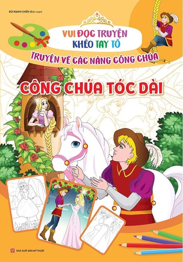 Vui Đọc Truyện Khéo Tay Tô - Truyện Về Các Nàng Công Chúa - Công Chúa Tóc Dài