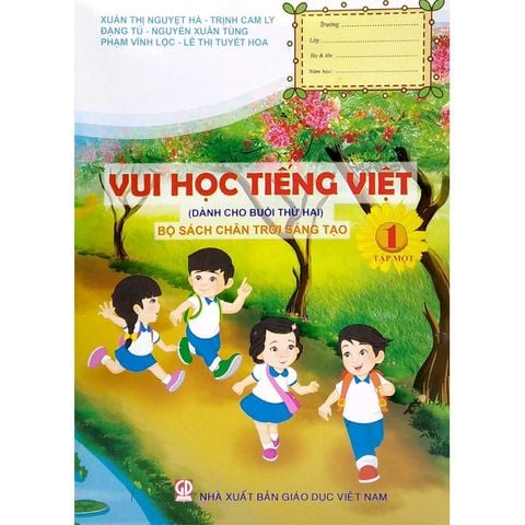 Vui Học Tiếng Việt Lớp 1 Tập 1 (Chân Trời Sáng Tạo)