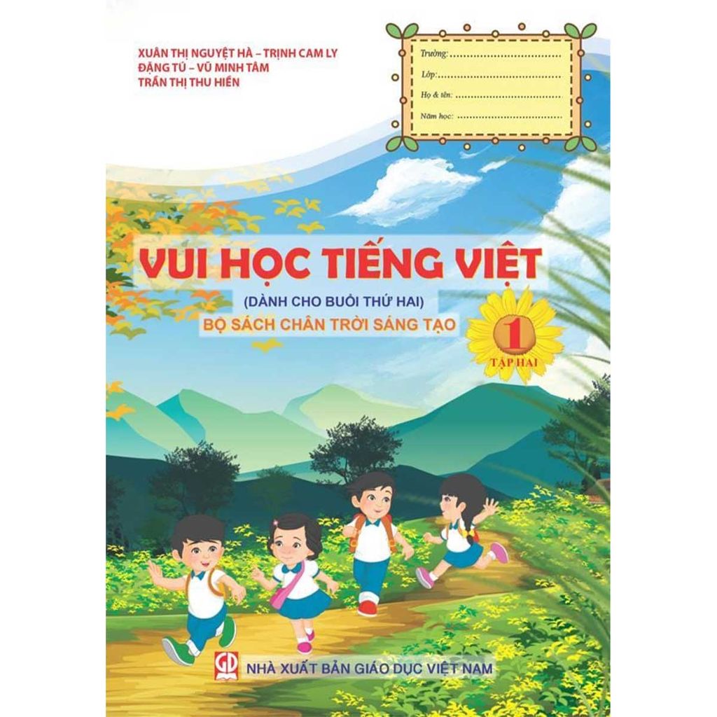 Vui Học Tiếng Việt Lớp 1 Tập 2 (Chân Trời Sáng Tạo)