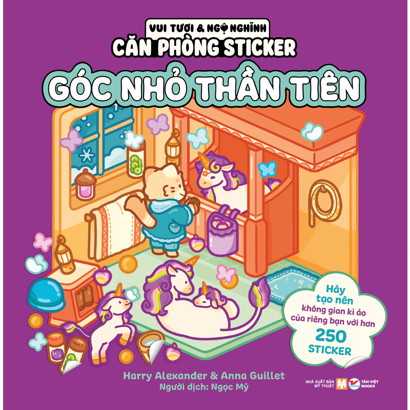 Vui Tươi Và Ngộ Nghĩnh Căn Phòng Sticker - Góc Nhỏ Thần Tiên