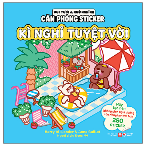 Vui Tươi Và Ngộ Nghĩnh Căn Phòng Sticker - Kì Nghỉ Tuyệt Vời
