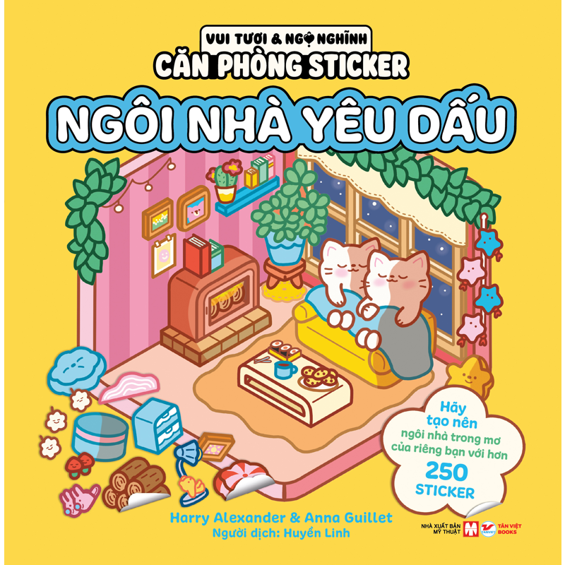 Vui Tươi Và Ngộ Nghĩnh Căn Phòng Sticker - Ngôi Nhà Yêu Dấu