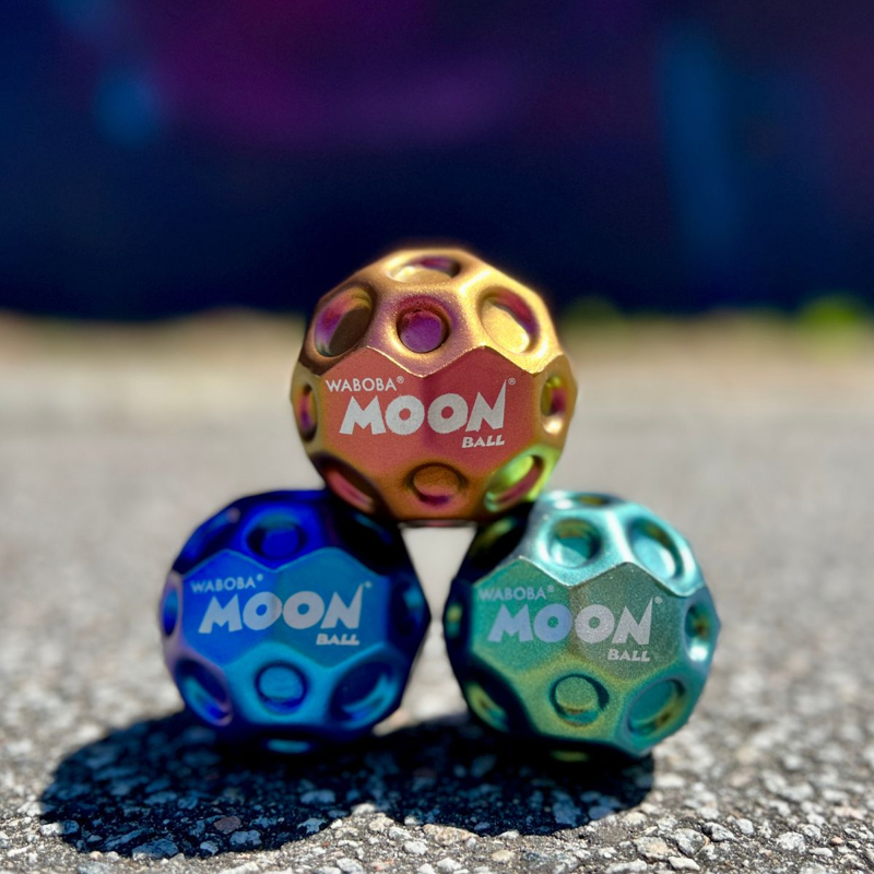 Waboba - Bóng Nảy Moon Ball Metallic 316C99-A (Giao mẫu ngẫu nhiên)