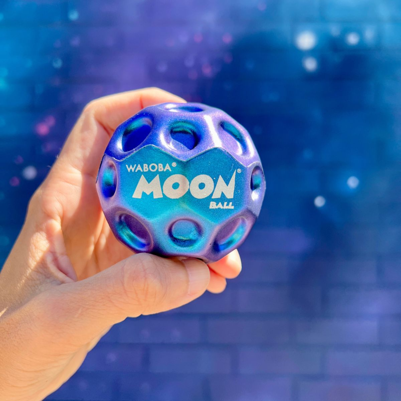Waboba - Bóng Nảy Moon Ball Metallic 316C99-A (Giao mẫu ngẫu nhiên)