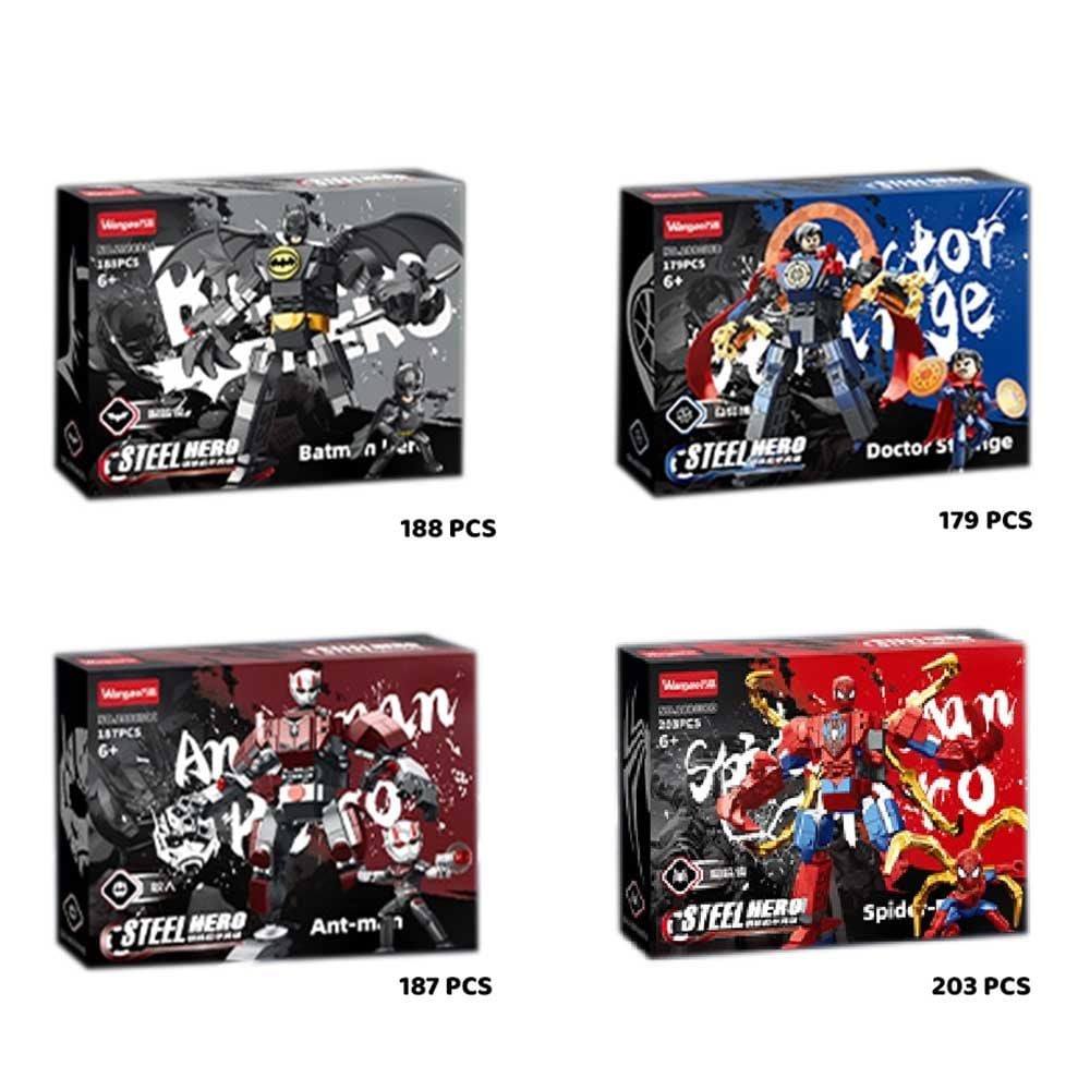 Wangao Đồ Chơi Lắp Ráp Anh Hùng Cơ Khí 1 7805 (288030) (Giao mẫu ngẫu nhiên)