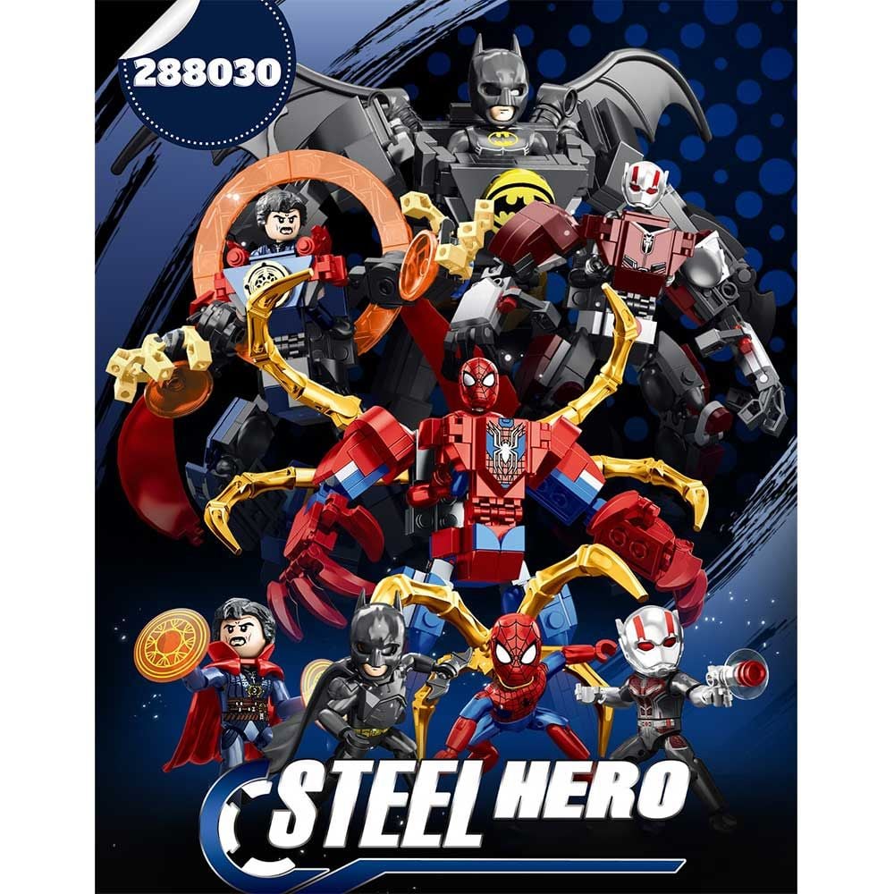 Wangao Đồ Chơi Lắp Ráp Anh Hùng Cơ Khí 1 7805 (288030) (Giao mẫu ngẫu nhiên)