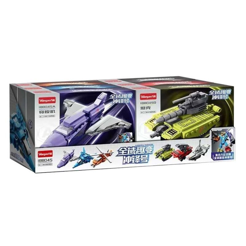 Wangao Đồ Chơi Lắp Ráp Biệt Đội Biến Hình 7720 (188045) (Giao mẫu ngẫu nhiên)