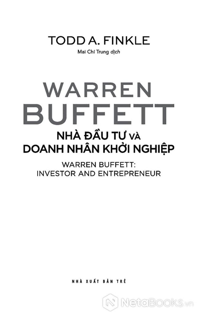Warren Buffett  - Nhà Đầu Tư Và Doanh Nhân Khởi Nghiệp