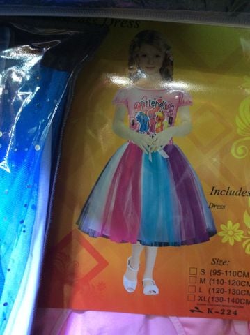 Bộ Đầm Hóa Trang Công Chúa K-224