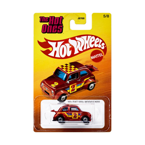 Hot Wheels Siêu Xe Hot Ones - '60s Fiat 500D Modificado JKX44/JBY68