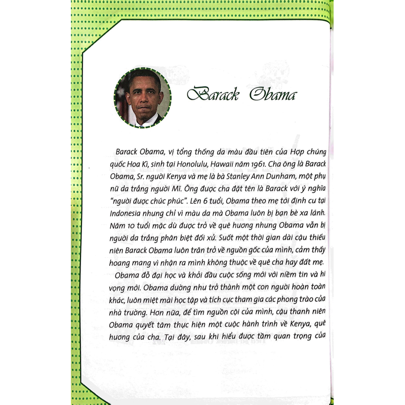 Who Chuyện Kể Về Danh Nhân Thế Giới - Barack Obama