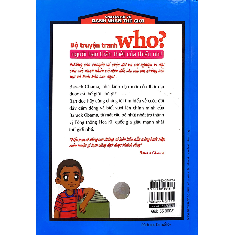 Who Chuyện Kể Về Danh Nhân Thế Giới - Barack Obama