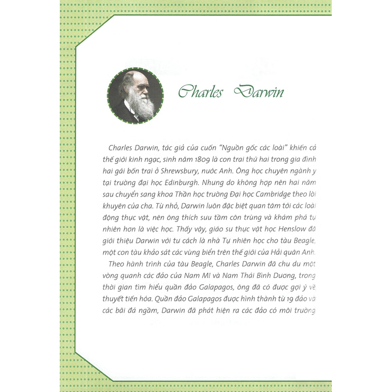Who Chuyện Kể Về Danh Nhân Thế Giới - Charles Darwin