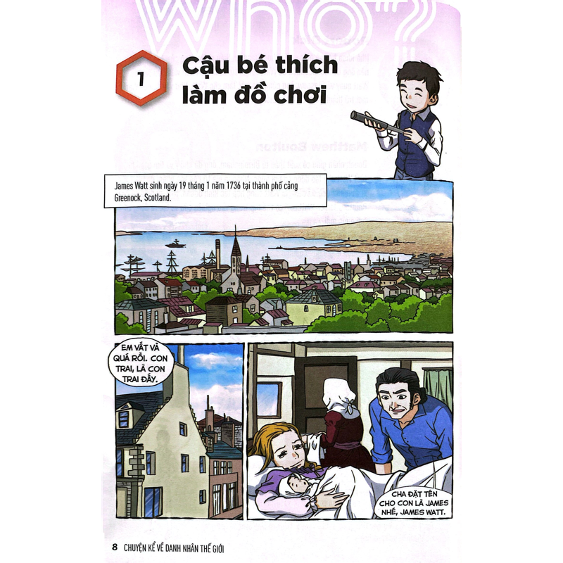 Who Chuyện Kể Về Danh Nhân Thế Giới - James Watt