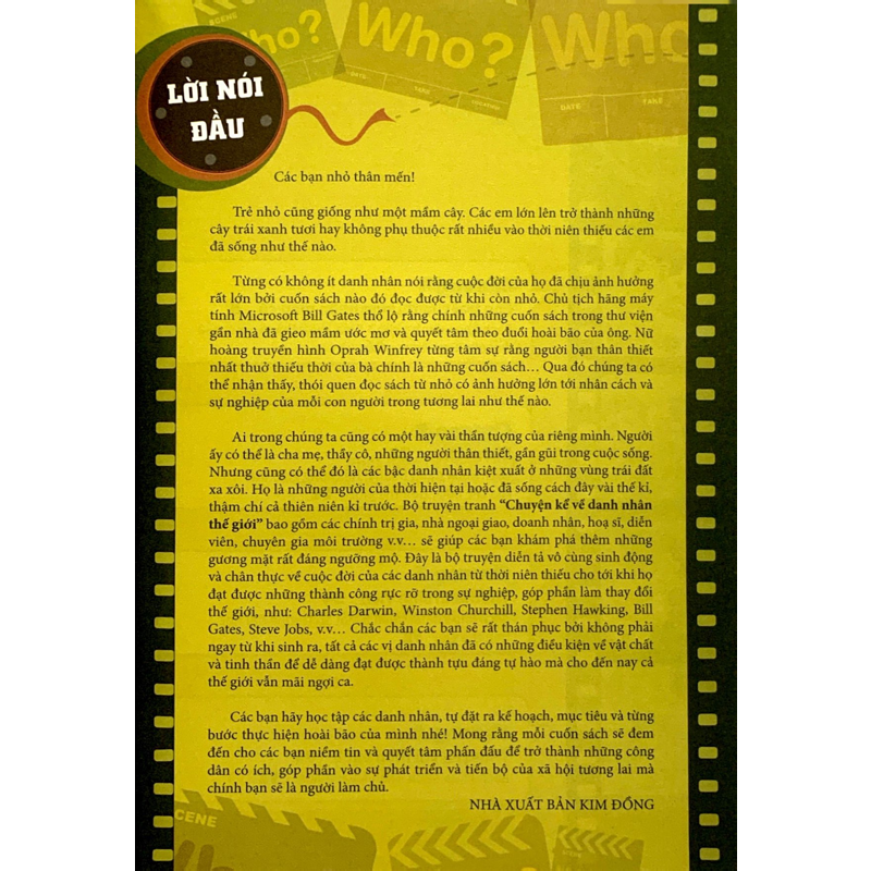 Who Chuyện Kể Về Danh Nhân Thế Giới - Wilhelm Roentgen