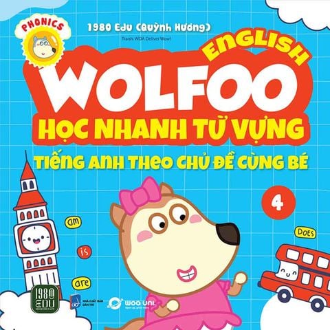Wolfoo English - Học Nhanh Từ Vựng Tiếng Anh Theo Chủ Đề Cùng Bé - Tập 4