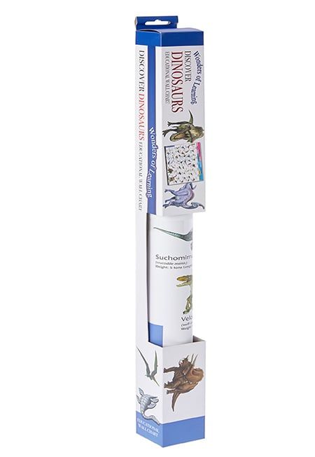 Wonders of Learning Wall Chart Discover Dinosaurs