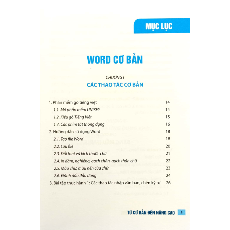 Word Ứng Dụng Văn Phòng Từ Cơ Bản Đến Nâng Cao