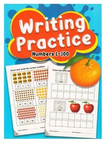 Writing Practice Number 1-100