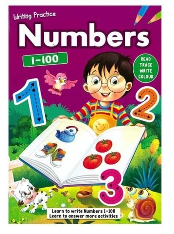 Writing Practice Numbers 1 – 100