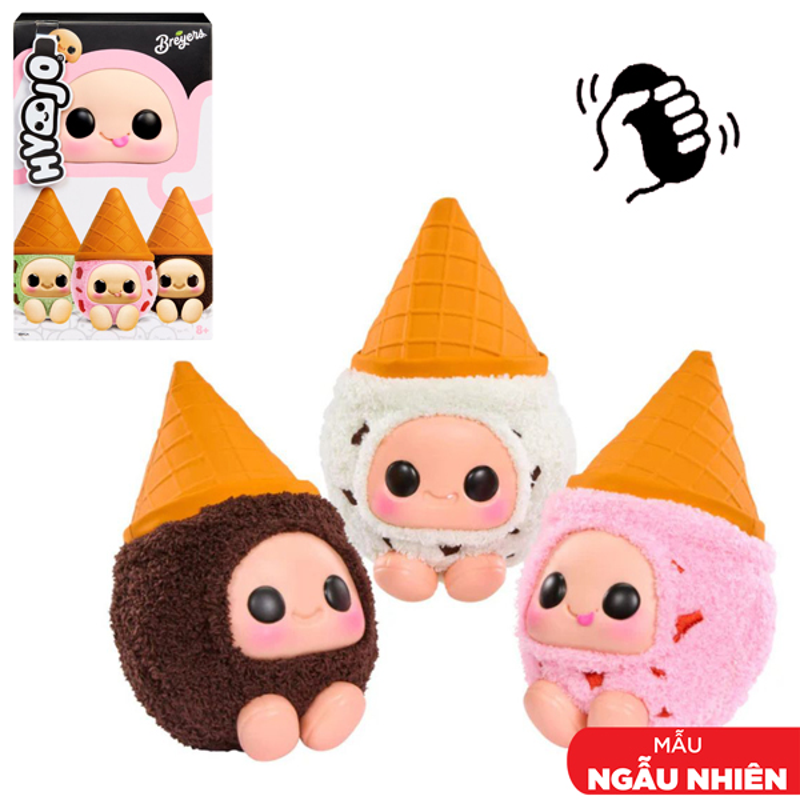 Hyojo Blind Box Thú Bông Hyojo Kem Breyers Mát Lạnh S2 253198-Euc (Giao mẫu ngẫu nhiên)