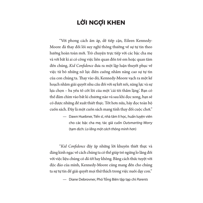 Xây Dựng Sự Tự Tin Cho Trẻ