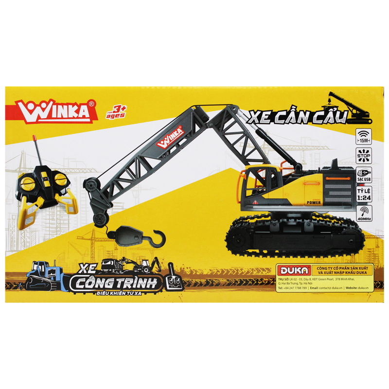 Xe Công Trình Điều Khiển Xe Cần Cẩu DK81269