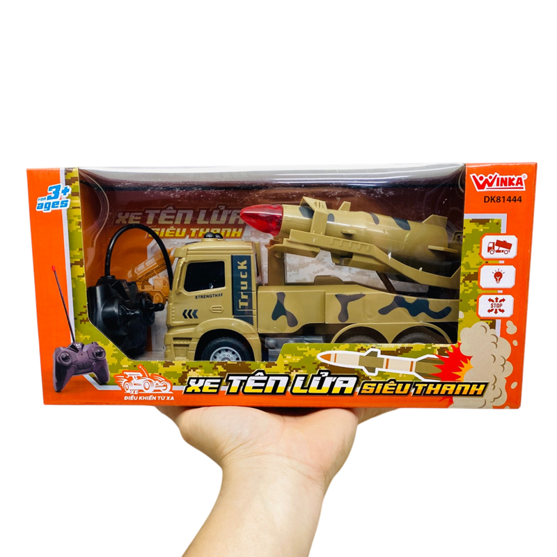 Xe Điều Khiển Từ Xa - Xe Tên Lửa Siêu Thanh DK81444