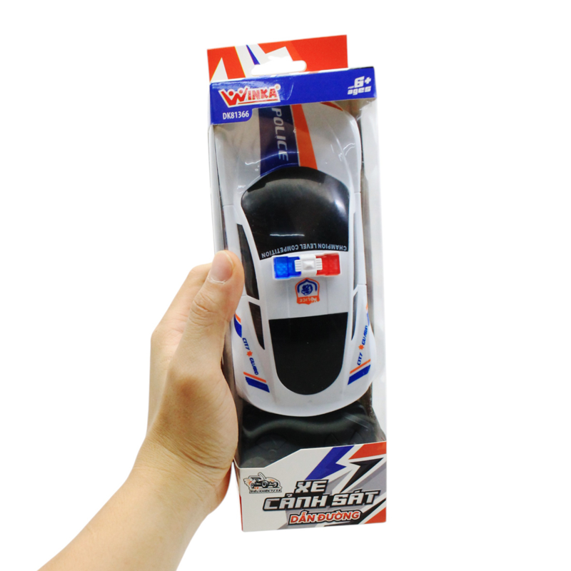 Xe Điều Khiển  Xe Cảnh Sát Dẫn Đường Dk81366