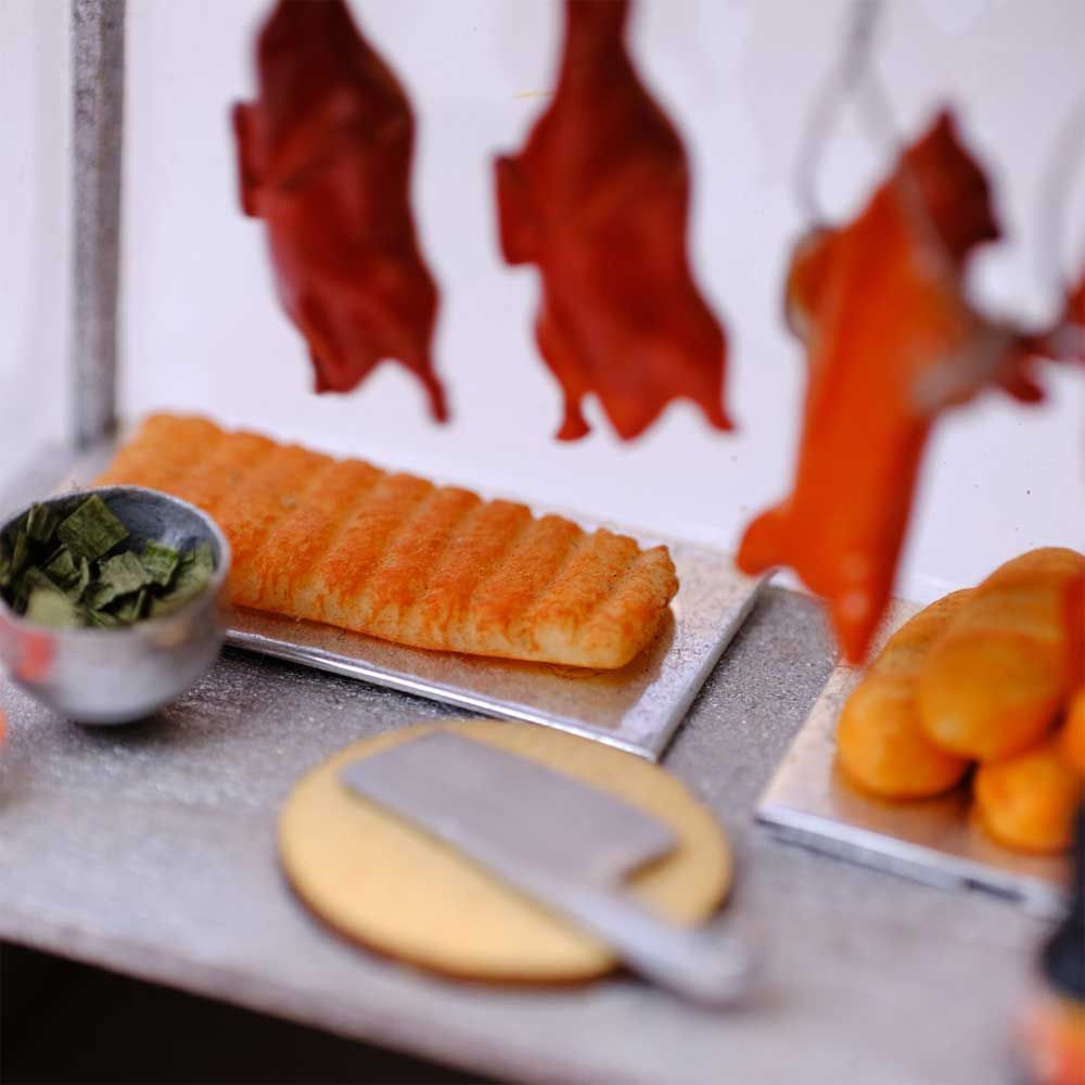 Xe Hàng Rong Bánh Mỳ Heo Quay HR12