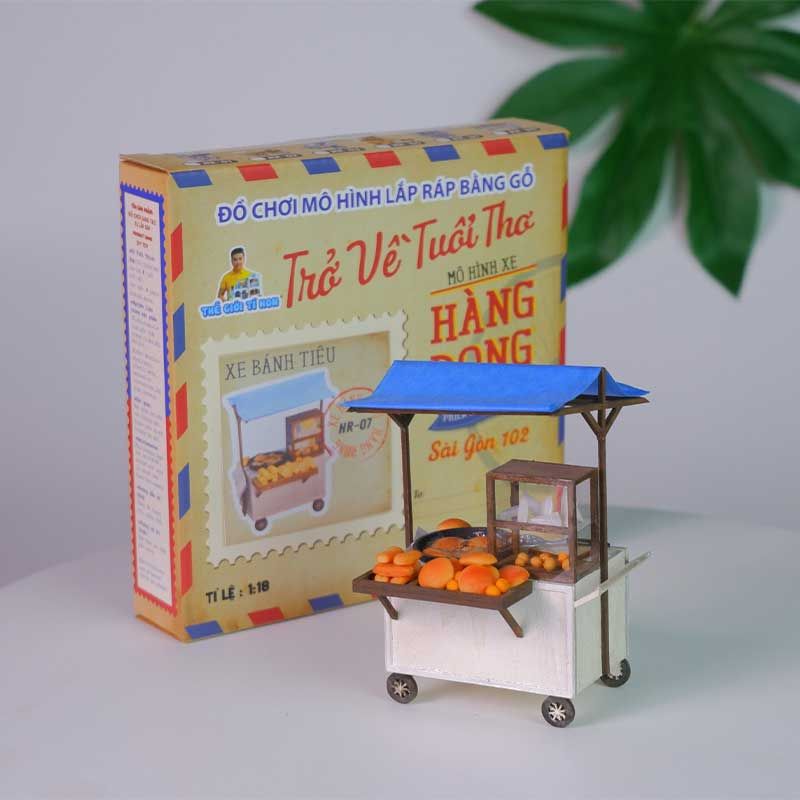 Xe Hàng Rong - Xe Bánh Tiêu HR07