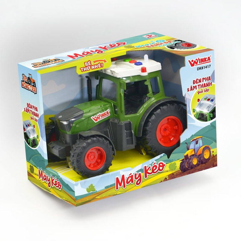 Xe Nông Trại - Máy Kéo DK81417 (Giao Mẫu Ngẫu Nhiên)